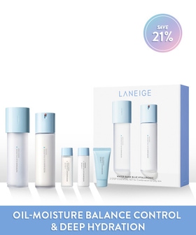 Water Bank Blue Hyaluronic Essential Set For Combination to Oily Skin